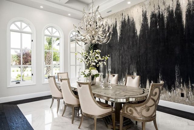 Luxury interior wallpaper design